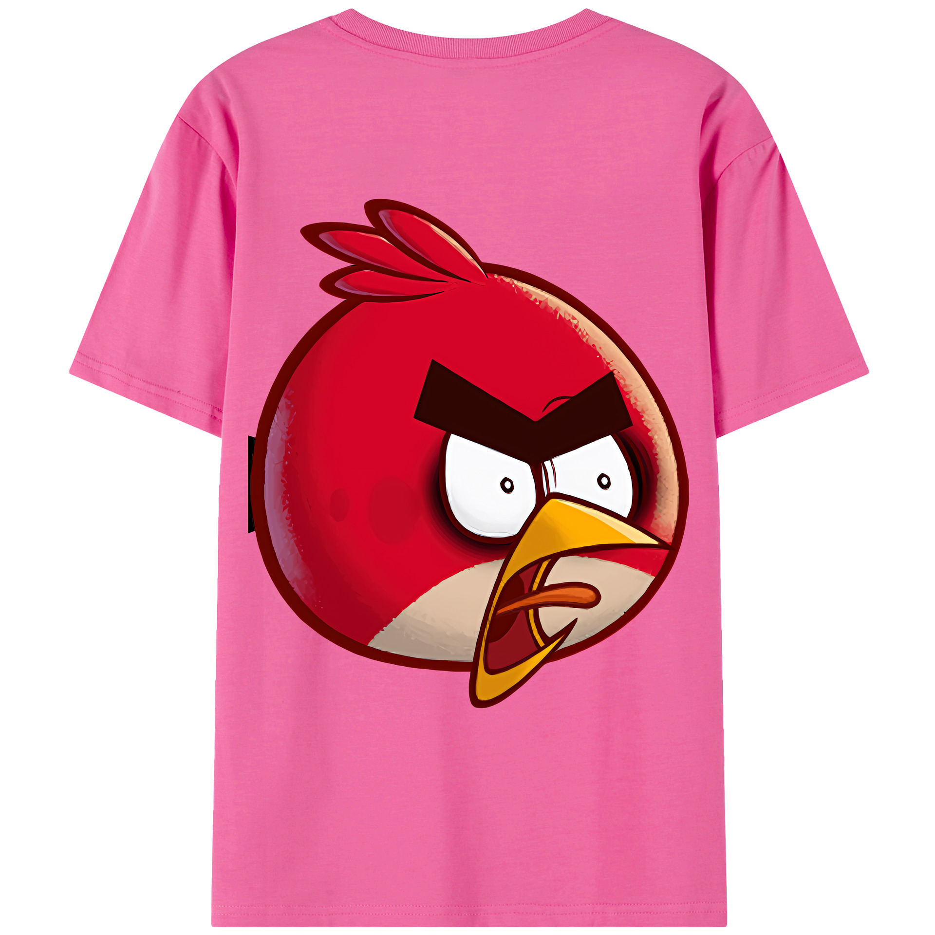 （画像用） Angry Birds アングリーバード レディース半袖Tシャツ(バックプリント)